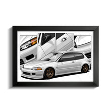 Load image into Gallery viewer, Honda Civic 1992-1995 Gen 5 Hatchback EG6
