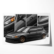 Load image into Gallery viewer, Honda Civic 1992-1995 Gen 5 Hatchback EG6
