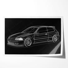 Load image into Gallery viewer, Honda Civic 1992-1995 Gen 5 Hatchback EG6
