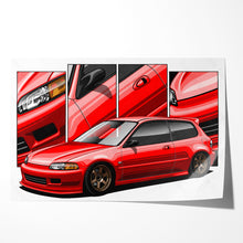 Load image into Gallery viewer, Honda Civic 1992-1995 Gen 5 Hatchback EG6

