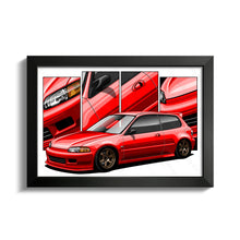 Load image into Gallery viewer, Honda Civic 1992-1995 Gen 5 Hatchback EG6
