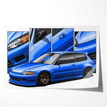 Load image into Gallery viewer, Honda Civic 1992-1995 Gen 5 Hatchback EG6
