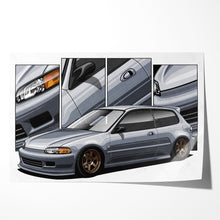 Load image into Gallery viewer, Honda Civic 1992-1995 Gen 5 Hatchback EG6

