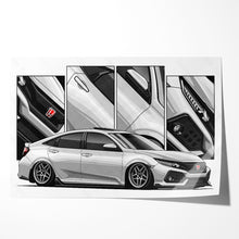 Load image into Gallery viewer, Honda Civic 2016-2021 Gen 10 Sedan SI

