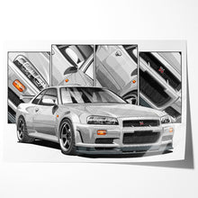 Load image into Gallery viewer, Nissan Skyline GTR R34 #141 - #149
