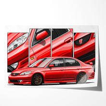 Load image into Gallery viewer, Honda Civic 2004-2005 Gen 7b Sedan

