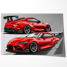 Load image into Gallery viewer, Toyota Supra MK5 #380 - #388
