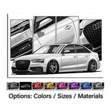 Load image into Gallery viewer, Audi S4 RS4 A4 Sedan #098- #106

