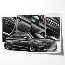 Load image into Gallery viewer, Audi A3 S3 RS3 3rd Gen Facelift #080- #088
