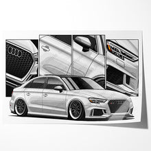 Load image into Gallery viewer, Audi A3 S3 RS3 3rd Gen Facelift #080- #088
