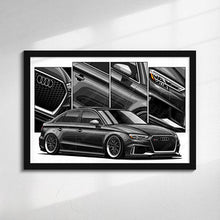 Load image into Gallery viewer, Audi A3 S3 RS3 3rd Gen Facelift #080- #088
