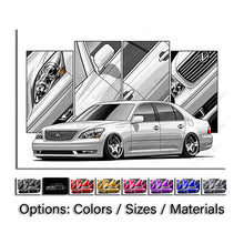 Load image into Gallery viewer, Lexus LS 3rd Gen 2004-2006 Facelift Celsior #124-132
