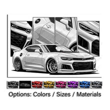 Load image into Gallery viewer, Chevy Camaro 6th Gen 2016 - 2024 ZL1 SS 1LE #064- #072

