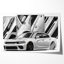 Load image into Gallery viewer, Dodge Charger Hellcat 2015 - 2023 #083- #091
