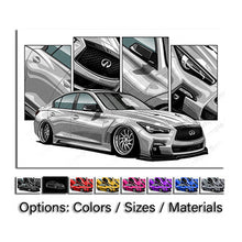 Load image into Gallery viewer, Infiniti Q50 Sedan #047- #055
