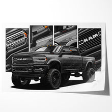 Load image into Gallery viewer, Dodge Ram 2500 Truck 5th Gen Heavy Duty HD 2019 - 2024 #001- #009
