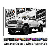 Load image into Gallery viewer, Dodge Ram 2500 Truck 5th Gen Heavy Duty HD 2019 - 2024 #001- #009
