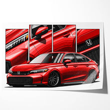 Load image into Gallery viewer, Honda Civic 11th Gen Sedan 2025 - 2026 Facelift SI #598- #606
