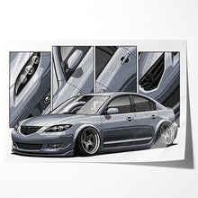 Load image into Gallery viewer, Mazda Mazda3 1st Gen Sedan Facelift #149- #157
