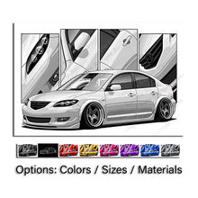 Load image into Gallery viewer, Mazda Mazda3 1st Gen Sedan Facelift #149- #157
