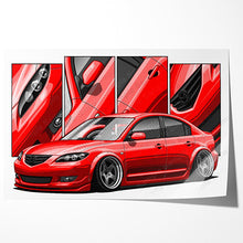 Load image into Gallery viewer, Mazda Mazda3 1st Gen Sedan Facelift #149- #157
