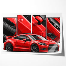 Load image into Gallery viewer, Mitsubishi Eclipse 4th Gen Facelift #123- #131
