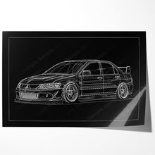 Load image into Gallery viewer, Mitsubishi Evo 08 Lancer Evo VIII #078- #086
