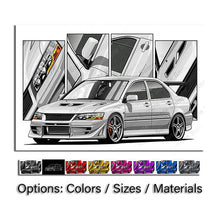 Load image into Gallery viewer, Mitsubishi Evo 07 Lancer Evo VII #028- #036
