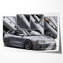 Load image into Gallery viewer, Mitsubishi Eclipse 2nd Gen #010- #018
