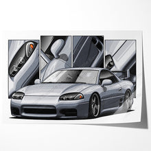 Load image into Gallery viewer, Mitsubishi 3000GT 2nd Gen Facelift #096- #104
