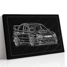 Load image into Gallery viewer, Subaru WRX Impreza 2004-2005 STI Blob Eye Sedan #019 - #027
