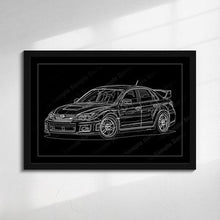 Load image into Gallery viewer, Subaru WRX Impreza 2011-2014 STI Stink Eye Sedan #010 - #018
