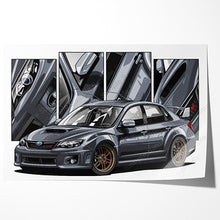 Load image into Gallery viewer, Subaru WRX Impreza 2011-2014 STI Stink Eye Sedan #010 - #018
