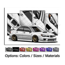 Load image into Gallery viewer, Subaru WRX Impreza 2006-2007 STI Hawk Eye Sedan #101 - #109
