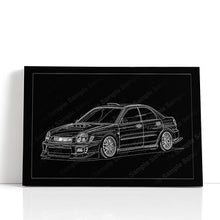 Load image into Gallery viewer, Subaru WRX Impreza 2001-2003 STI Bug Eye Sedan #074 - #082

