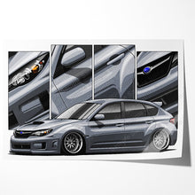 Load image into Gallery viewer, Subaru WRX Impreza 2011-2014 STI Stink Eye Wagon #318 - #326
