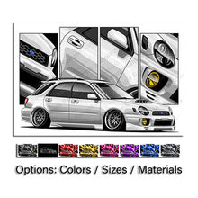 Load image into Gallery viewer, Subaru WRX Impreza 2001-2003 STI Bug Eye Wagon #128 - #136
