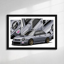 Load image into Gallery viewer, Subaru WRX Impreza 2001-2003 STI Bug Eye Sedan #074 - #082
