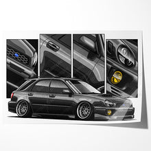 Load image into Gallery viewer, Subaru WRX Impreza 2001-2003 STI Bug Eye Wagon #128 - #136
