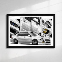 Load image into Gallery viewer, Subaru WRX Impreza 2001-2003 STI Bug Eye Wagon #128 - #136
