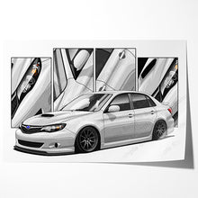 Load image into Gallery viewer, Subaru WRX Impreza 2008-2010 Narrow Body Stink Eye Sedan #200 - #208
