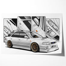 Load image into Gallery viewer, Subaru WRX Impreza 1992-2000 STI Mean Eye Wagon #155 - #163
