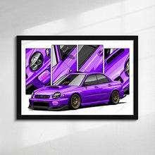 Load image into Gallery viewer, Subaru WRX Impreza 2001-2003 STI Bug Eye Sedan #074 - #082
