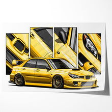 Load image into Gallery viewer, Subaru WRX Impreza 2006-2007 STI Hawk Eye Sedan #101 - #109
