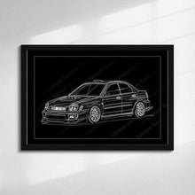 Load image into Gallery viewer, Subaru WRX Impreza 2001-2003 STI Bug Eye Sedan #074 - #082
