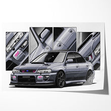 Load image into Gallery viewer, Subaru WRX Impreza 1992-2000 STI Mean Eye Sedan #119 - #127
