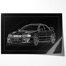 Load image into Gallery viewer, Subaru WRX Impreza 1992-2000 STI Mean Eye Sedan #119 - #127
