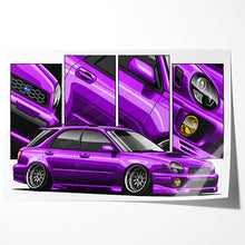 Load image into Gallery viewer, Subaru WRX Impreza 2001-2003 STI Bug Eye Wagon #128 - #136
