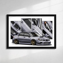 Load image into Gallery viewer, Subaru WRX Impreza 2006-2007 STI Hawk Eye Sedan #101 - #109
