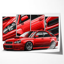 Load image into Gallery viewer, Subaru WRX Impreza 2004-2005 STI Blob Eye Wagon #273 - #281
